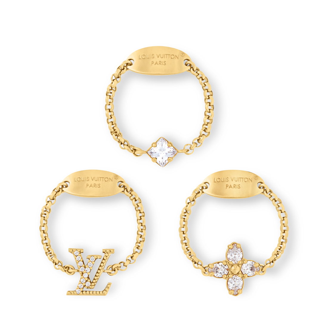 Lady LV Ring Set S00 - Women - Fashion Jewelry | LOUIS VUITTON ®